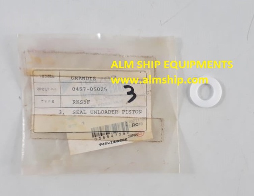 SEAL UNLOADER PISTON