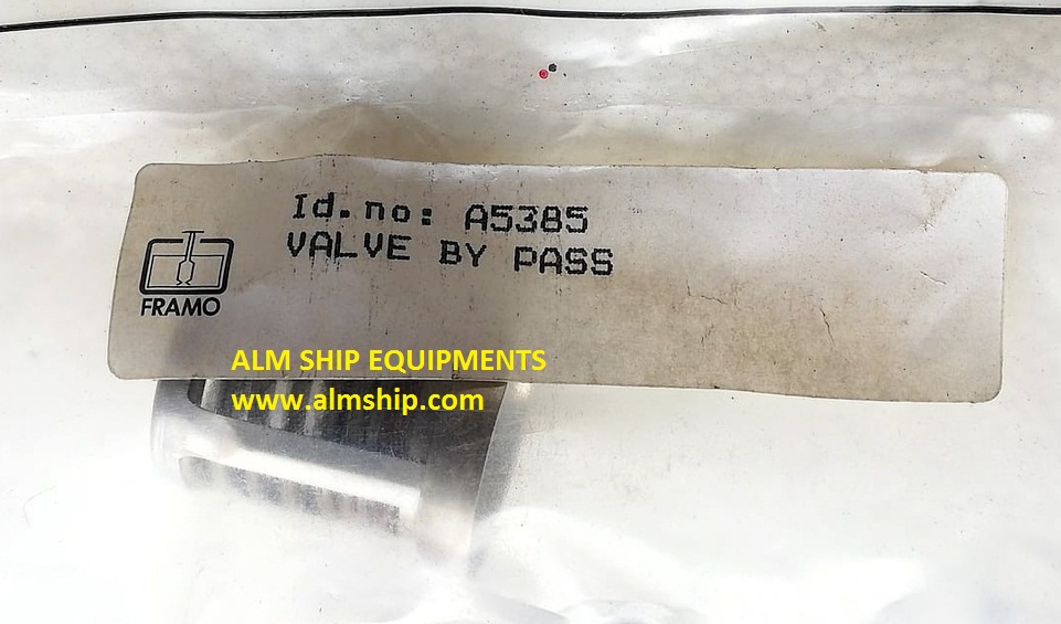 FRAMO VALVE BY PASS