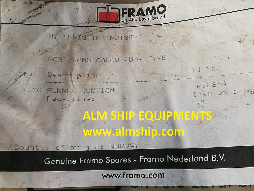 FRAMO FUNNEL SUCTION