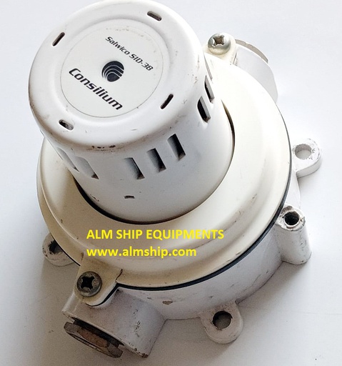 CONSILIUM SALWICO SID-38/38T IONIZATION SMOKE DETECTOR WITH-BASE