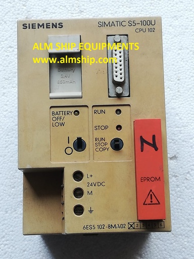 SIMATIC S5-100U CPU-102 MEMORY SUB MODULE