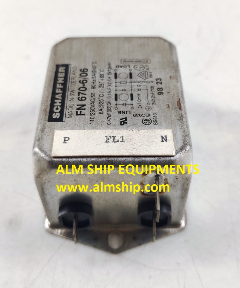 Schaffner FN 670-6/06 Power Line Filter
