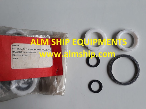 RB Ball Valve Seal Kit