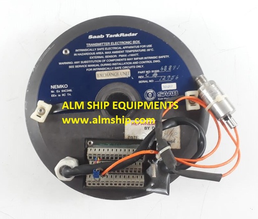 Saab Marine Tank Radar Transmitter Single Lock(WITH-OUT SENSOR)