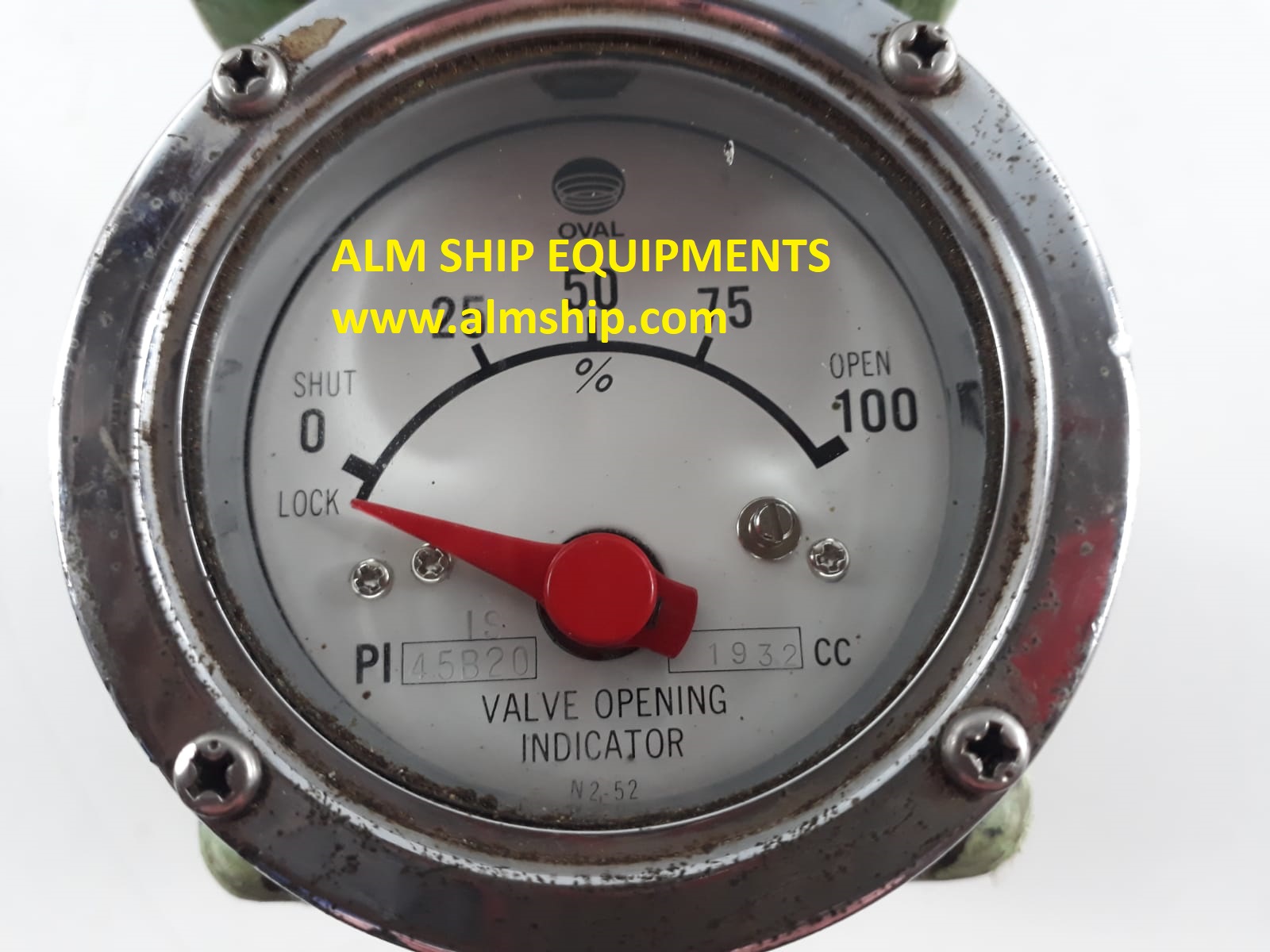 Oval Hydraulic Indicator PI-45B20 1932CC USED