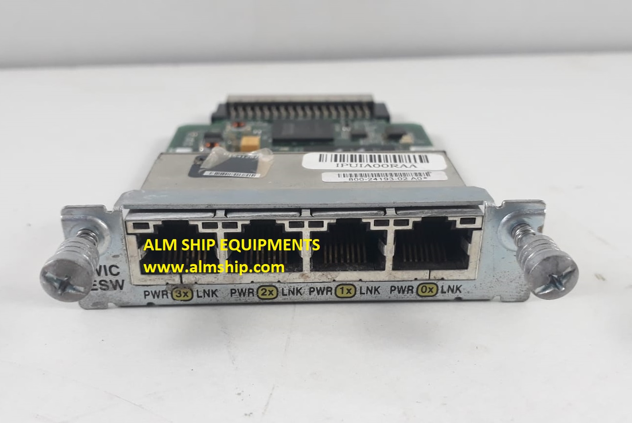 HWIC 4ESW PCB CARD CISCO SYSTEMS