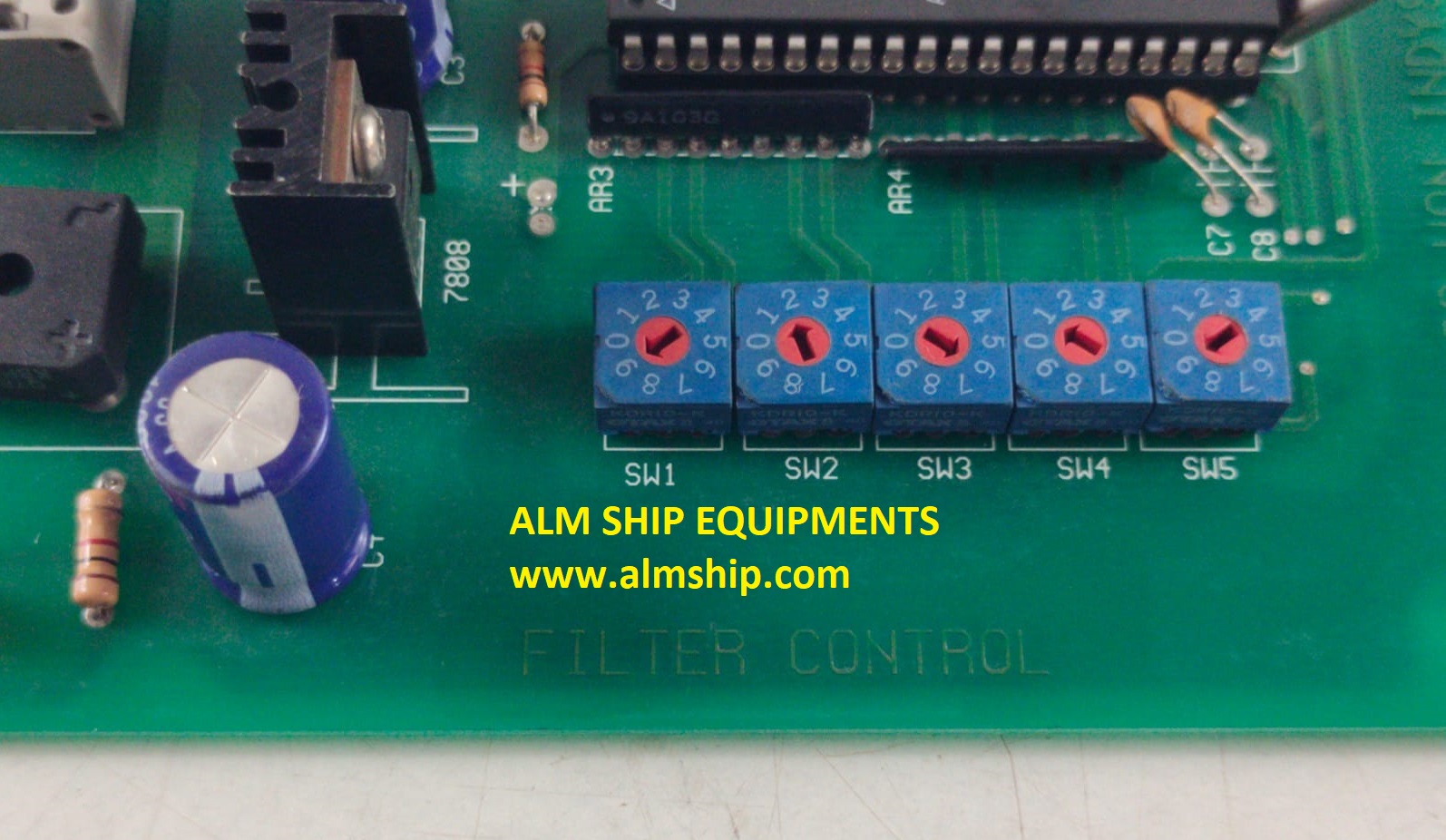 Yoo Won SS-2002 Filter Control Pcb Card