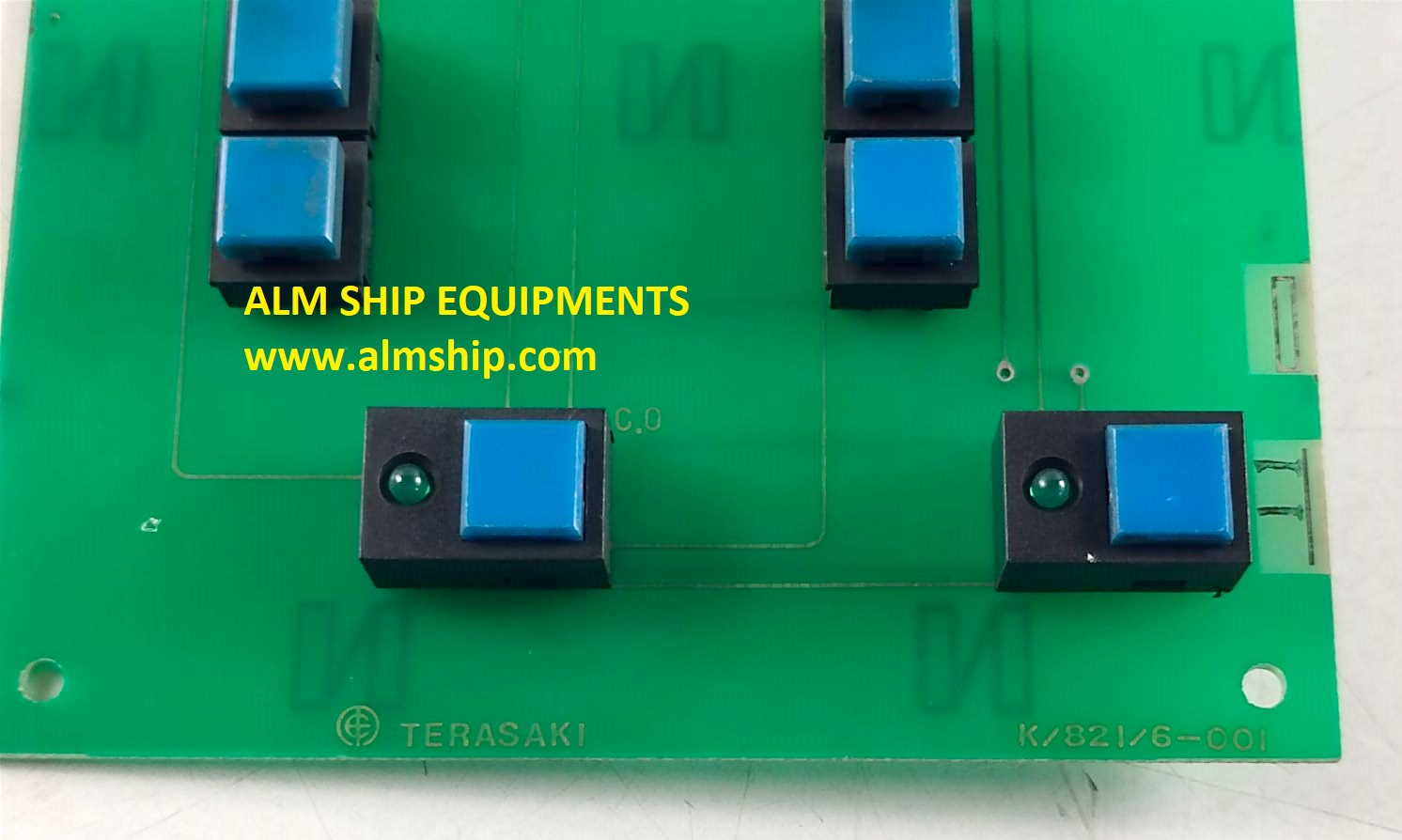 Terasaki EMW-1811 K/821/6-001 Pcb Card