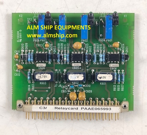 Wartsila C3 Relay Card PAAE065993