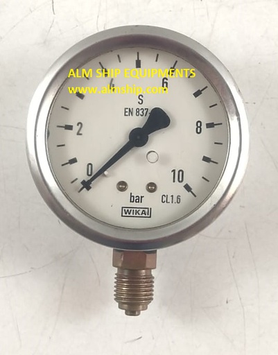 WIKAI PRESSURE GAUGE- 0-10 BAR