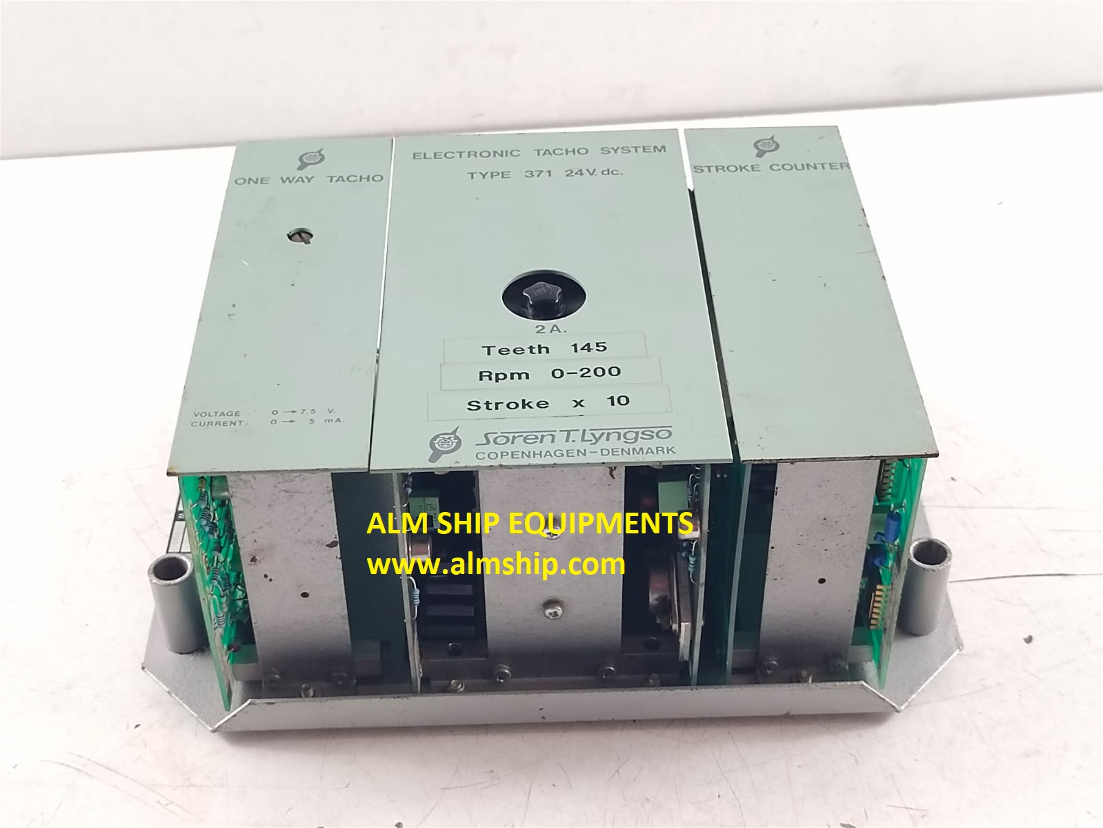 Soren T. Lyngso 371132000 V03 Electronic Tacho System Type 371 24V.dc