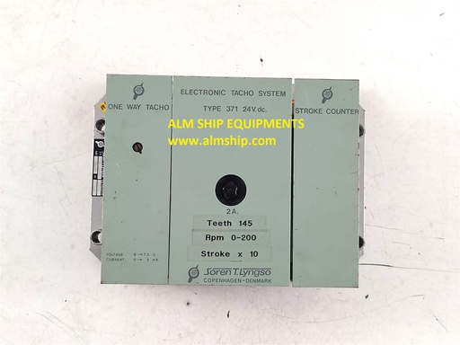 Soren T. Lyngso 371132000 V03 Electronic Tacho System Type 371 24V.dc
