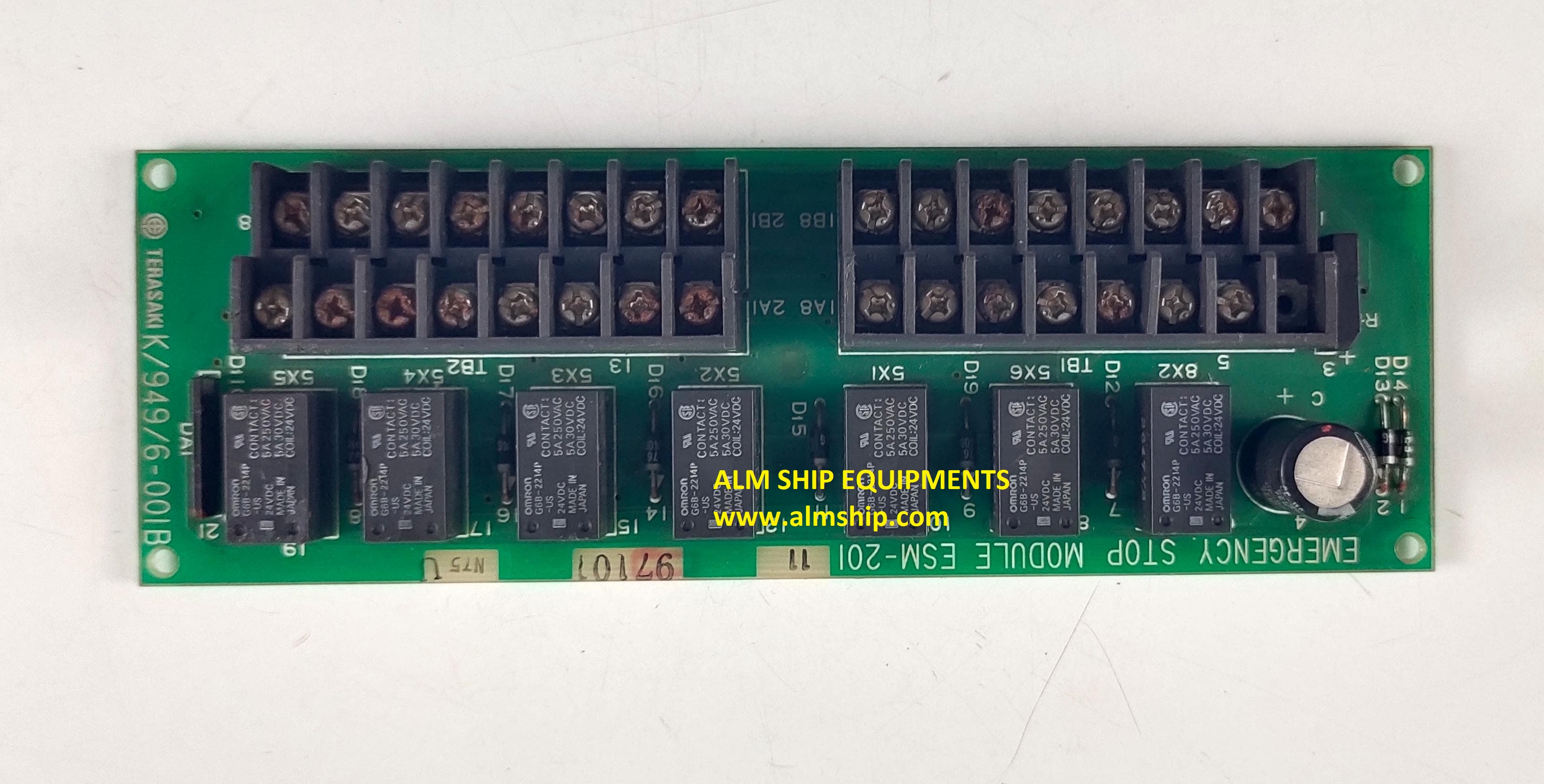 Terasaki ESM-201 K/949/6-001B Emergency Stop Module