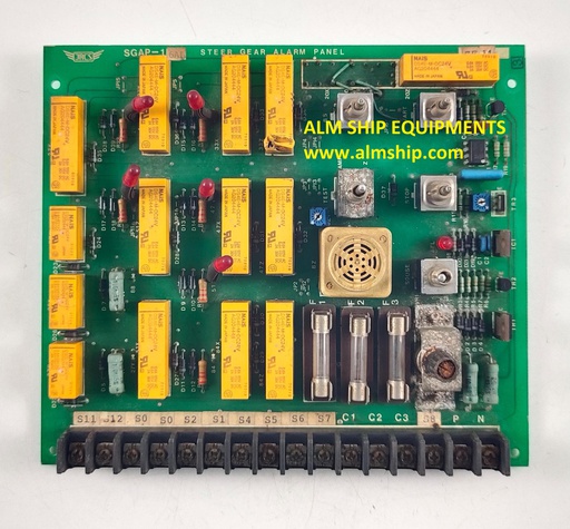 Jrcs SGAP-1 6AL Steer Gear Alarm Panel Pcb Card