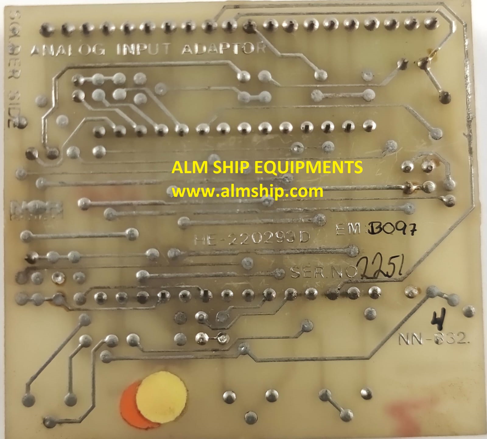 NOR CONTROL NN-832.4 PCB CARD
