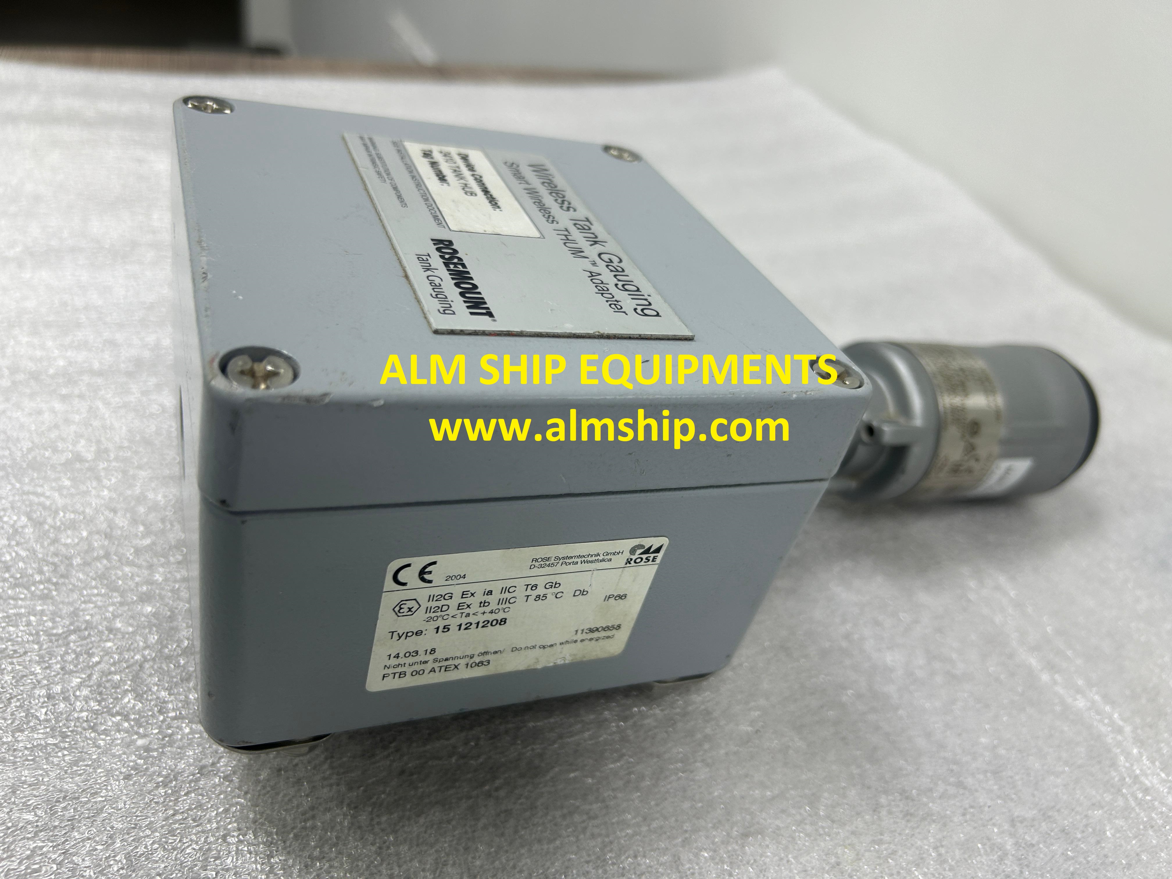 Wireless Tank Gauging Smart Wireless THUM Adapter ROSEMOUNT EMERSON