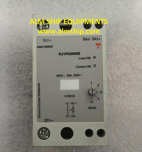 CARLO GAVAZZI RJ1P23I50E SEMICONDUCTOR CONTACTOR
