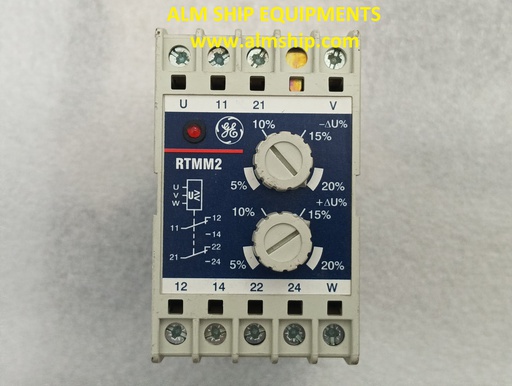GENERAL ELECTRIC RTMM2 PROTECTION RELAY