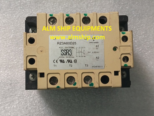 CARLO GAVAZZI RZ3A60D25 SOLID STATE RELAY