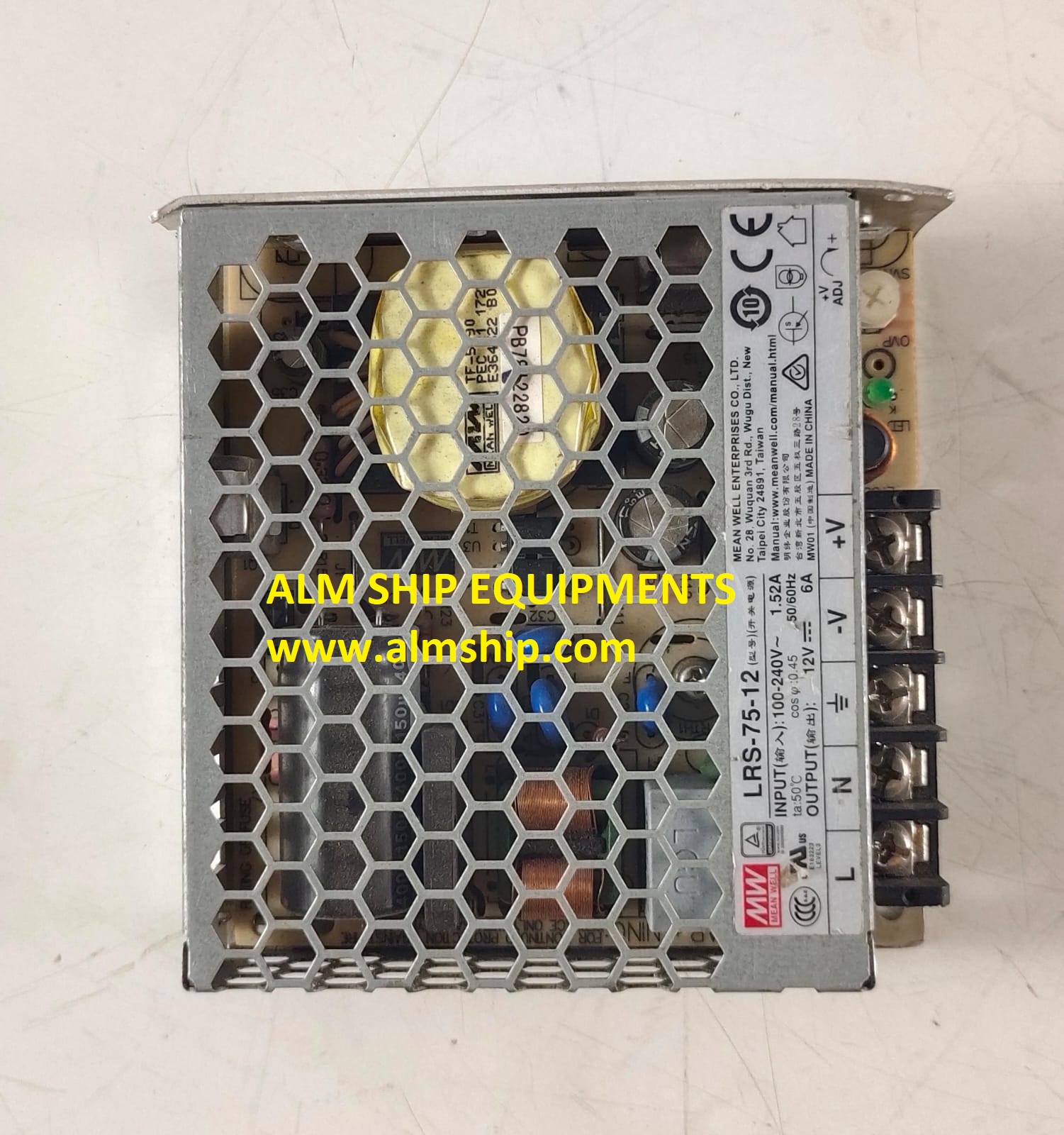 MEAN WELL LRS-75-12 POWER SUPPLY