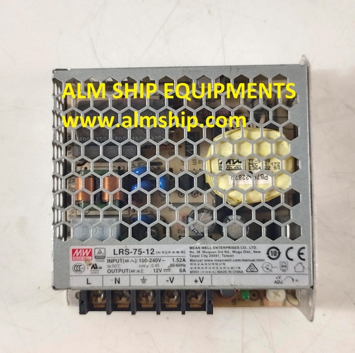 MEAN WELL LRS-75-12 POWER SUPPLY