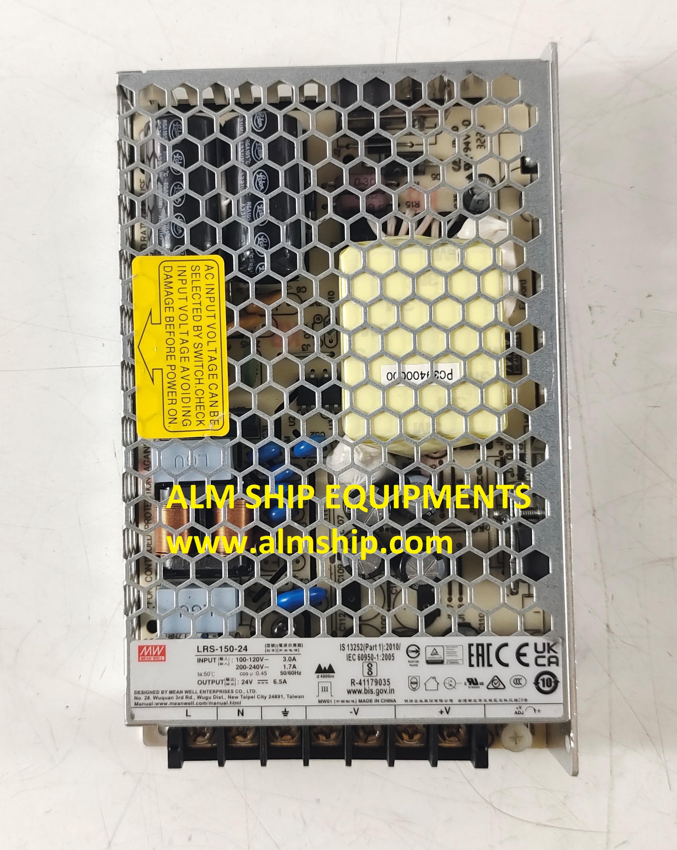 MEAN WELL LRS-150-24 POWER SUPPLY