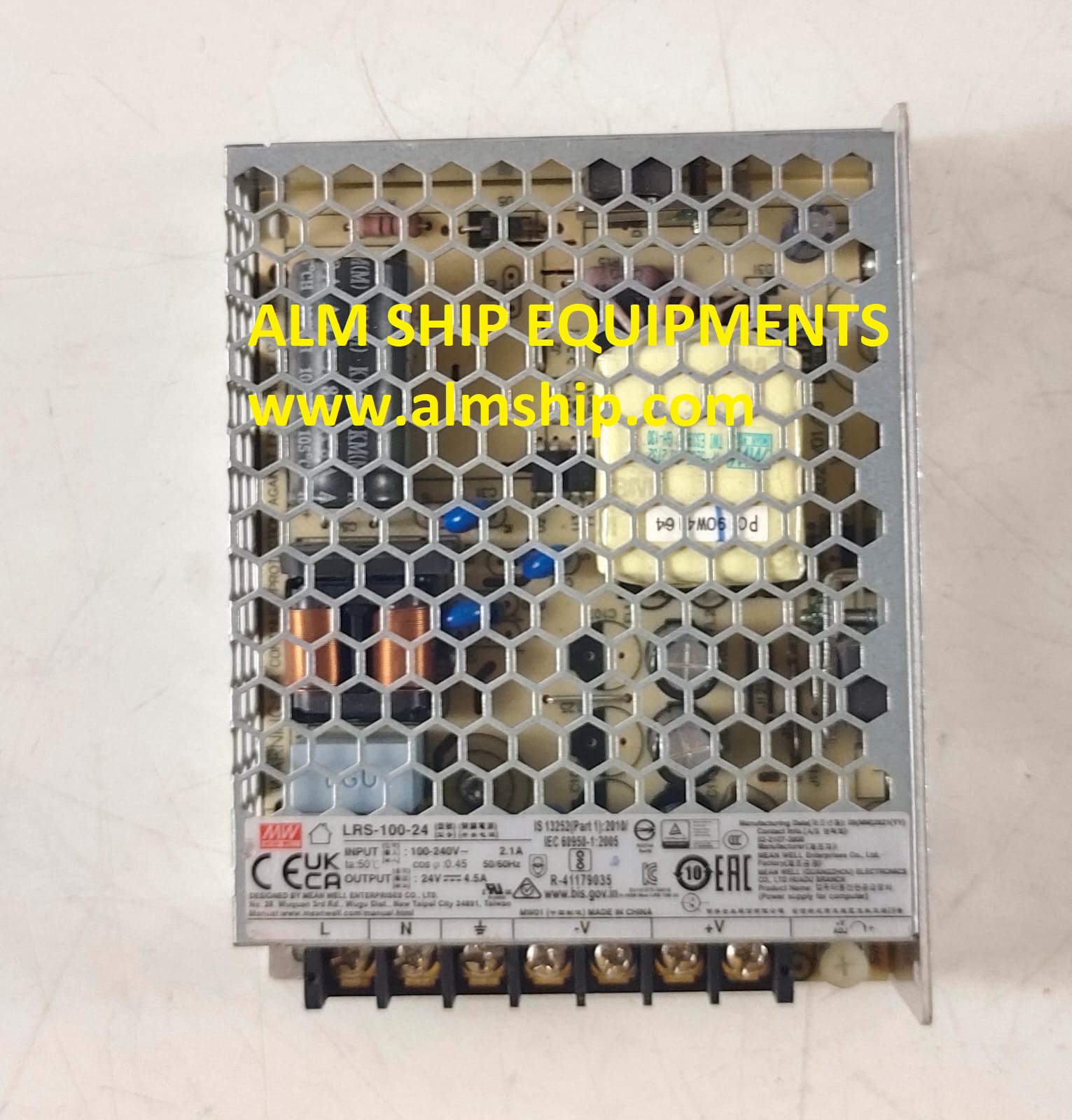 MEAN WELL LRS-100-24 POWER SUPPLY