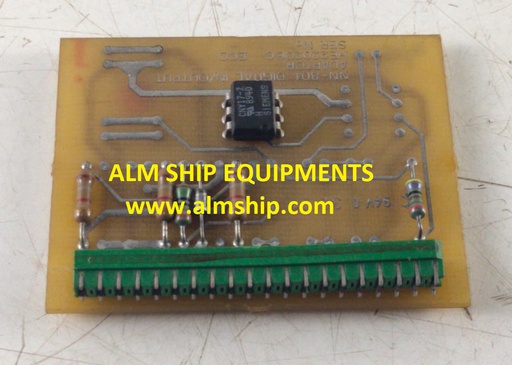 NOR CONTROL NN-801.1 DIGITAL INPUT/OUTPUT ADAPTOR