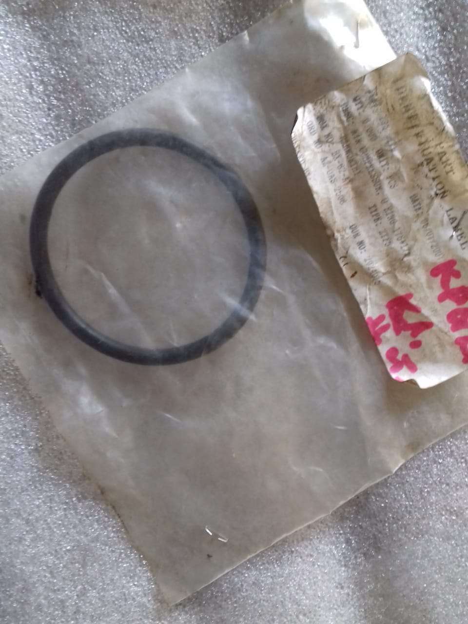 HAMWORTHY 2TF5/2TF54 2ND STAGE VALVE CAGE O-RING