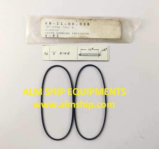 O-RING 68-11-00.038